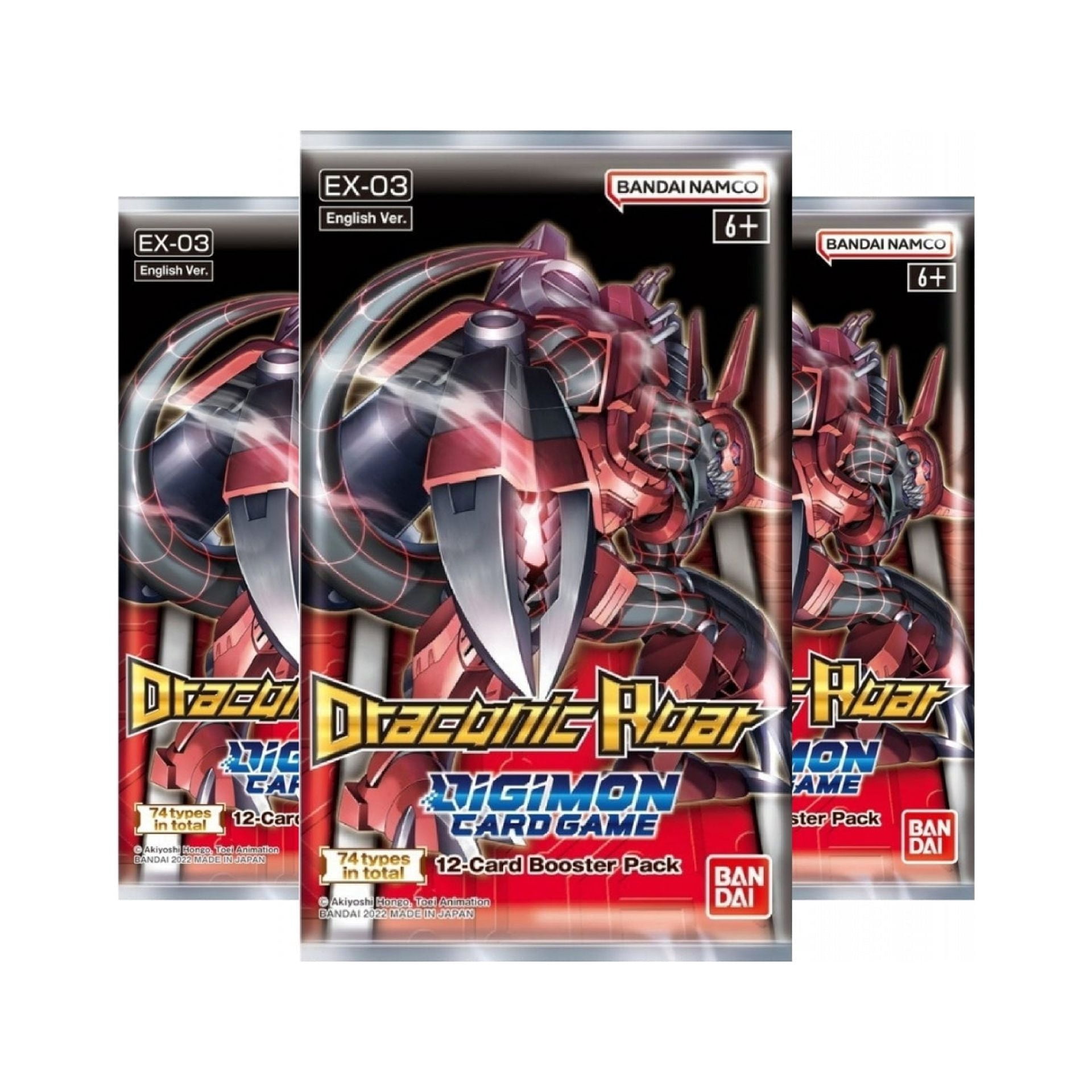 Digimon Card Game: Draconic Roar Booster Box [EX-03] (24CT)