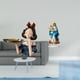 thumbnail image 2 of Bandeja para llaves con figura de niña de resina, estante de almacenamiento acrílico, dulcero de acero inoxidable, ideal para la entrada, la sala de e, 2 of 8