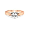 thumbnail image 3 of 2 Carat IGI Certified Cushion Shape Lab Grown Diamond Engagement Ring | 14K Rose Gold | Arielle Solitaire Lab Diamond Ring | FG-VS1-VS2 Quality Friendly Diamonds, 3 of 5