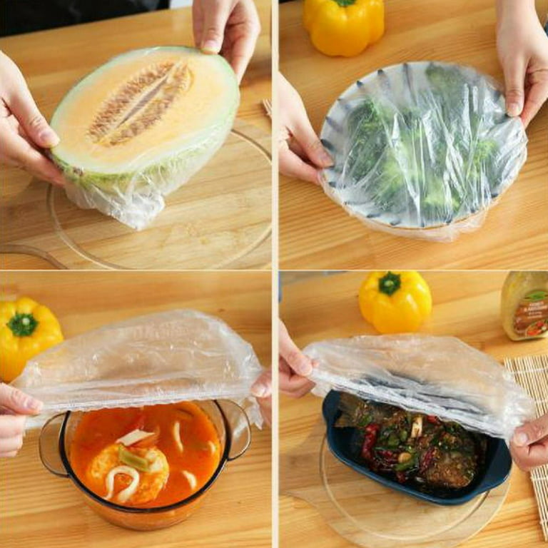 Homelove Fresh Keeping Bags,100pcs Food Covers,Reusable Elastic Food  Storage Covers, Plastic Sealing Elastic Stretch Adjustable Bowl Lids,  Universal Kitchen Wrap Seal Bags for Cover Food - Yahoo Shopping