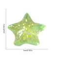 thumbnail image 3 of Cififendec 10Pcs Luminous Starfish Mini Ornament, 1", Glow In Dark Resin Aquarium Landscape Decoration for Fish Tank Bottom Layout, Underwater Scene Decor, 3 of 5