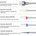 thumbnail image 3 of Juego de brocas para uñas Fantexy, 10 piezas de cerámica de carburo de tungsteno, 3 of 9
