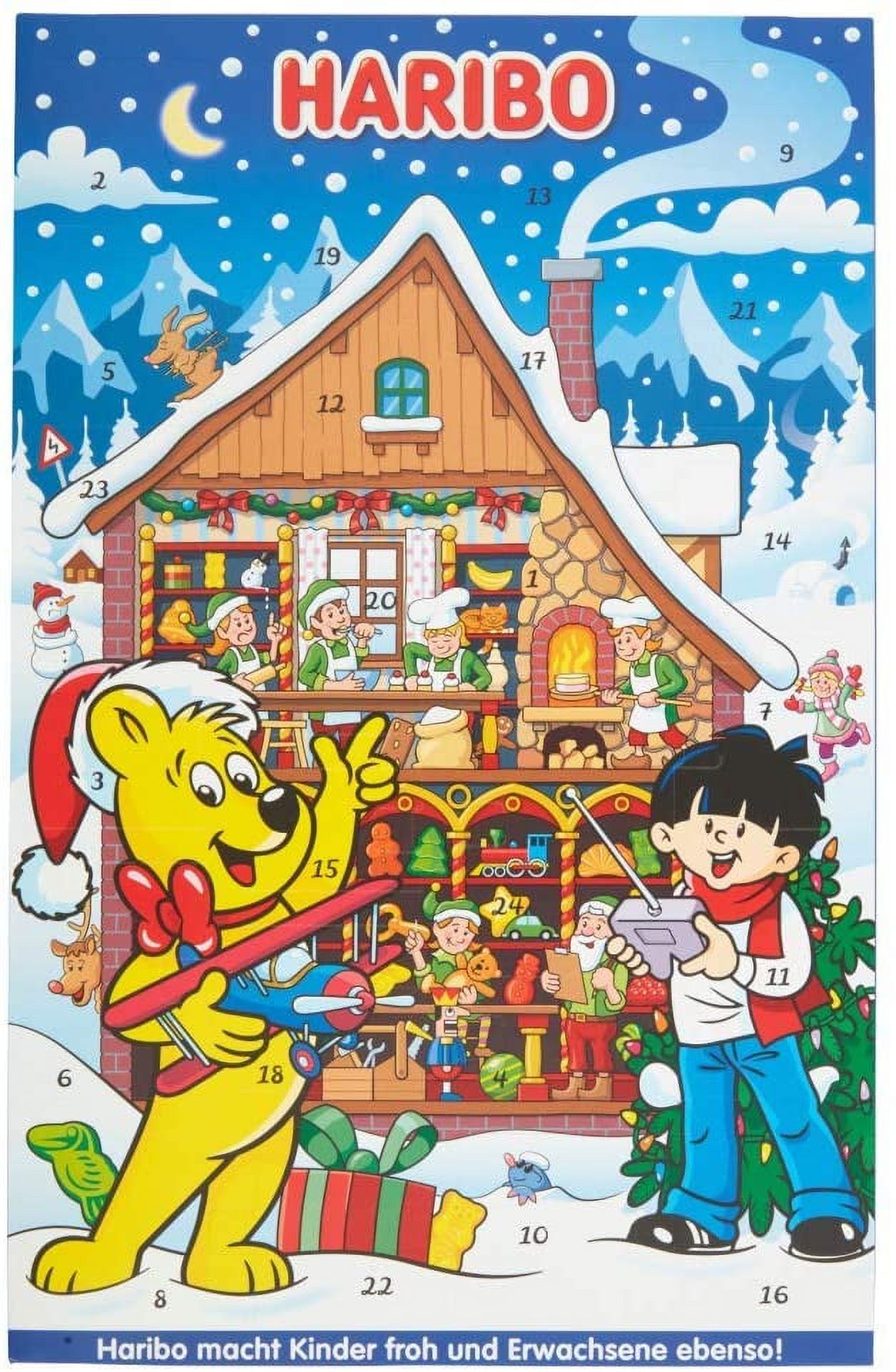 Advent Calendar (Haribo) Advent Calendar, Christmas sweets gift, 300g - UK Import - Christmas Countdown for Kids and Adults - 2-3 Days Delivery - image 5 of 5