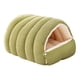 thumbnail image 1 of Cueva para mascotas, suministros suaves, conveniente, lavable, versátil, regalo para casa de gato, extraíble Verde L, 1 of 9