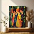 thumbnail image 6 of Textured Floral Canvas Print, Decor for Living Room, Office, Hotel, Home Decoration, 6 of 8