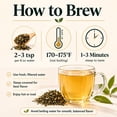 thumbnail image 6 of Michele’s Pantry Green Tea Loose Leaf 7 oz, Smooth Low Tannin, 6 of 8