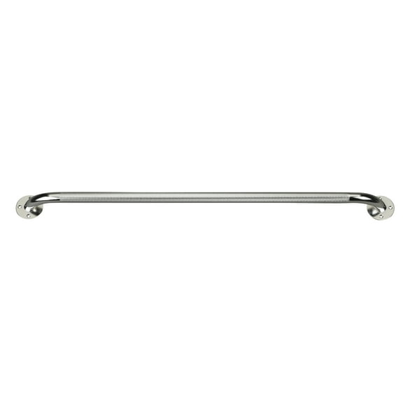Grab Bar- Knurled Chrome 32in