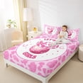 thumbnail image 4 of Homewish Western Cowgirl Hat Twin Sheet Sets,3D Disco Ball Twin Fitted Sheet,Rustic Cow Pattern Flat Sheet For Girls Teens,Ultra Soft Home Decor,3-Piece, 4 of 7