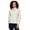 Ivory, variant on RBX Active Women's Relaxed Fit Cowl Neck Lightweight Cable Sweater
