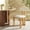 Cream / Light Blonde, variant on Safavieh Cayde Modern Wood Dining Side Chairs, Cream / Light Blonde