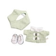 thumbnail image 4 of Abrigo de muñeca en miniatura,Abrigo de muñeca de peluche con tocado de muñeca,muñeca de juguete,Ropa para muñecas de peluche Accesorio para vestir,Disfraz de abrigo en miniatura para Verde, 4 of 8