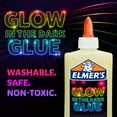 thumbnail image 2 of Elmer’s Glow-in-the-Dark Liquid Glue, Washable, Natural, 5 Ounces, Great for Making Slime, 2 of 9