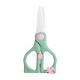 thumbnail image 2 of Fiudx Ofertas y liquidaciones Tijeras de cerámica portátiles para niños con tapa, seguras y prácticas para uso en alimentos y cocina de niños, material cerámico, fácil de limpiar, 2 of 6
