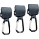 thumbnail image 1 of BEMS-3 juegos de clips negros para cochecito, ganchos para coche con batería eléctrica,, 1 of 5