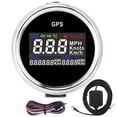 thumbnail image 2 of Velocímetro GPS, Cuentakilómetros, Velocímetro Digital Impermeable Para Motocicleta De 52 Mm/2 Pulgadas Para Barcos Marinos Para Vehículos De Motocicleta, 2 of 7