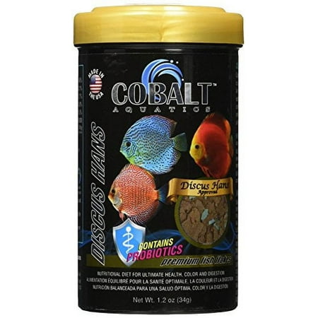 UPC: 0847852005186 | Cobalt Aquatics Discus Hans Flakes For Pets 1.2 Oz (Pack of 1)