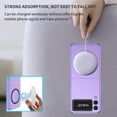 thumbnail image 2 of Allytech Magntic Case for Samsung Galaxy Z Flip 3, Compatible with Magsafe Wireless Charging Support Drop Proof Anti-Scratch Shockproof Slim Case Cover for Samsung Galaxy Z Flip 3 - Purple, 2 of 7