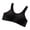 Black, variant on Women's Traditional Strapless Style Plus Size Without Steel Rims Comfortable Adjustable Bra Womens Bras Black 44