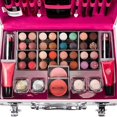 thumbnail image 3 of Makeup Set Eyeshadow Lipstick Lip Gloss Eyeshadow Glitter Blusher Mirror Cosmetic Beauty Makeup Gift Set, 3 of 8