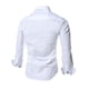 thumbnail image 3 of Hombres Otoño Casual Slim Fit Manga Larga Turndown Pocket Top Blusa Camisa Odeerbi  ODB-6, 3 of 3