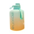 thumbnail image 1 of 2 Liter Sports Water with Scale Capacity Fitness Kettle Outdoor Gradient Plastic Portable Reusable, 1 of 5