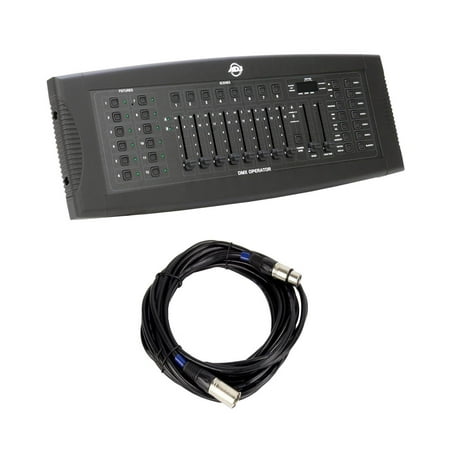 American DJ DMX Lighting Operator Controller Board and Chauvet 25 Foot DMX