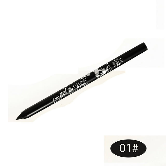 Fiudx Delineador de Ojos de Larga Duración, 10 Colores Vibrantes, Resistente Al Agua, Aplicación Suave, Fórmula Resistente Al Sudor, Ideal para Maquillaje Diario, Ideal para Amantes de La Belleza, Di