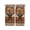 Burnt Orange, variant on Burnt Orange Texas Star Half Window Curtains 24 Inches Long, Retro Country Star Farmhouse Wooden Window Treatment Curtain Drapes, Short Curtains Tiers for Kitchen Over Sink, 27.5"x24", 2 Panels