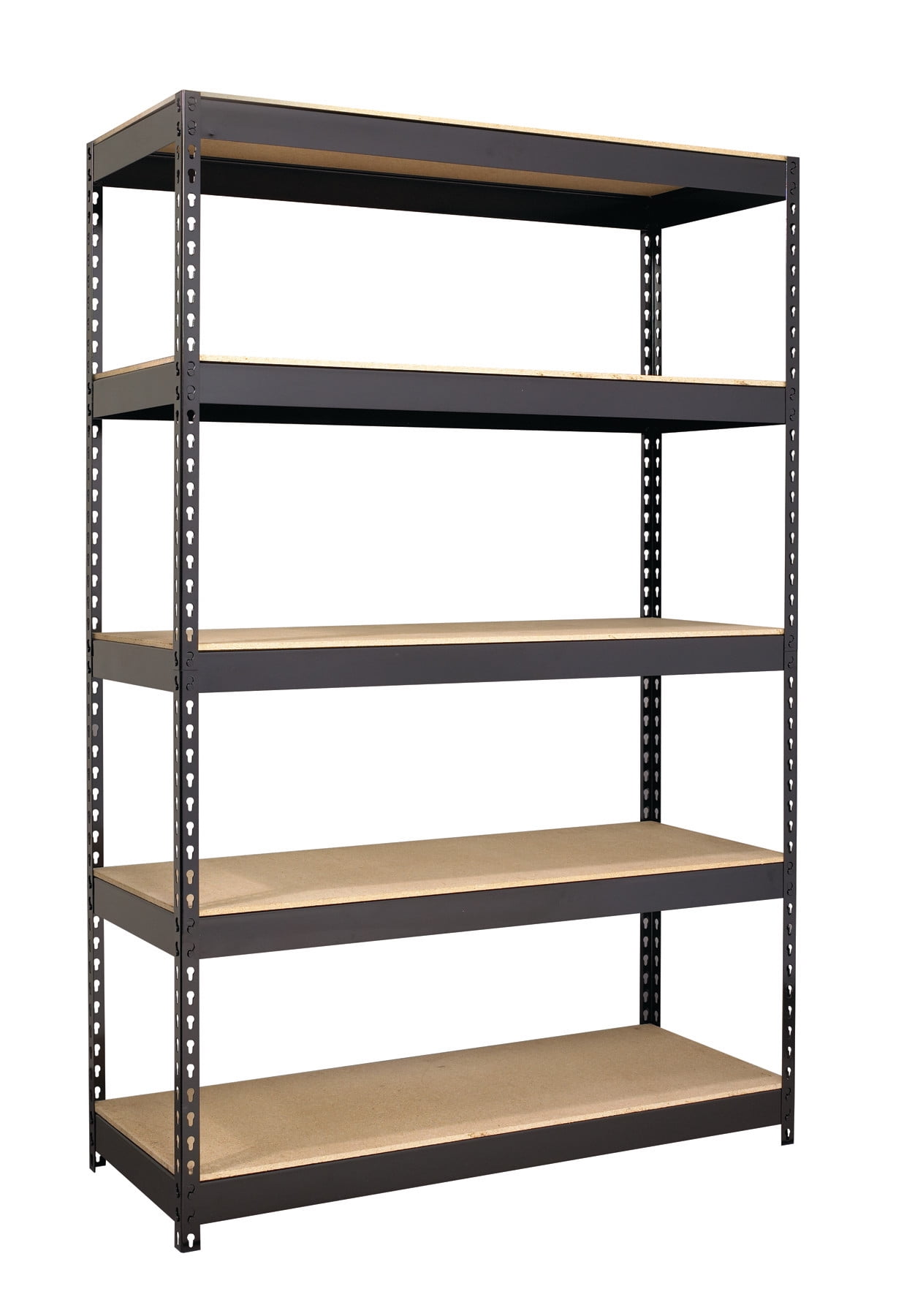 5 Tier heavy duty boltless metal steel shelving shelves storage unit Industrial 