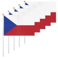 thumbnail image 1 of Flags ASUNO República Checa 20 unidades 14 x 21 cm poliéster, 1 of 7