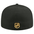 thumbnail image 4 of Men's New Era White/Black Pittsburgh Penguins Repeat Two-Tone 59FIFTY Fitted Hat, 4 of 5
