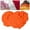 Orange, variant on Tachiuwa Chunky Chenille Yarn Acrylic Fibers Gauge 7 Jumbo Giant Washable Bulky Yarn Thick Yarn for Sofa Throw Crocheting Hat Blanket Red