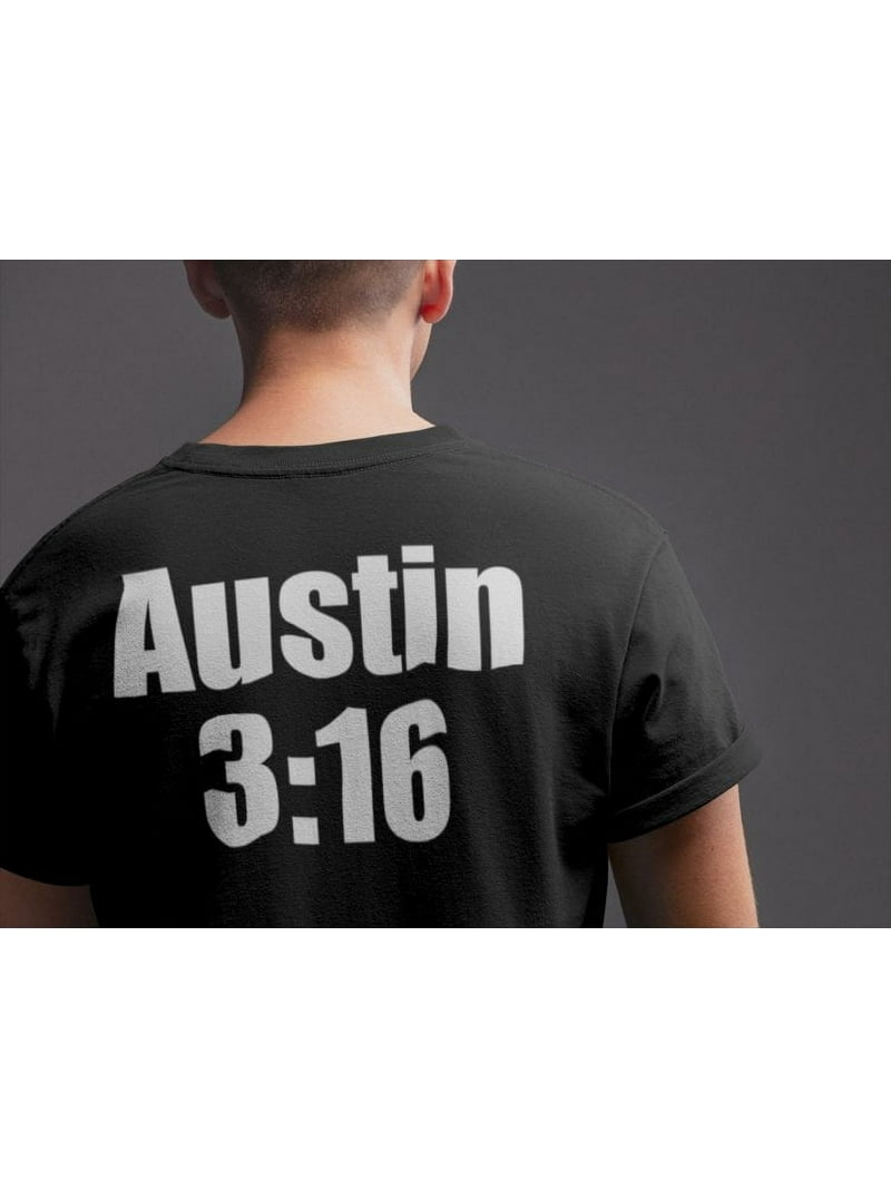 Stone Cold Steve Austin 3:16 Skull Legends Collection Mens Black T