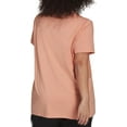 thumbnail image 2 of adidas Originals Women's Trefoil Tee, Ambient Blush, XS, 2 of 3