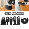 thumbnail image 4 of Oscillating Multitool, Portable Black 10mm/20mm/32mm/45mm/65mm/88mm Oscillating Saw Blades, General Use Profession Use For Home Improvement Applications, 4 of 7