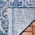 thumbnail image 5 of SAFAVIEH Courtyard Anson Geometric Indoor/Outdoor Area Rug, Navy/Grey, 8' x 11', 5 of 5