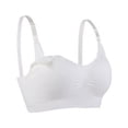 thumbnail image 2 of Sujetador de lactancia, paquete de 5 sujetadores de lactancia de maternidad profundos inalámbricos, Bralette para dormir, lactancia con extensores, 2 of 7