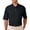 Black, variant on UltraClub Uc Mens Perfrmnce Sport Polo