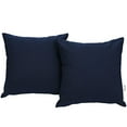 thumbnail image 2 of Modway Summon 2 Piece Outdoor Patio Sunbrella® Pillow Set in Navy, 2 of 4