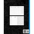 thumbnail image 2 of 2021 Weekly & Monthly Coloring Planner Calendar - Life Is Art Live Yours In Color: Planner For People With Anxiety (Paperback), 2 of 2
