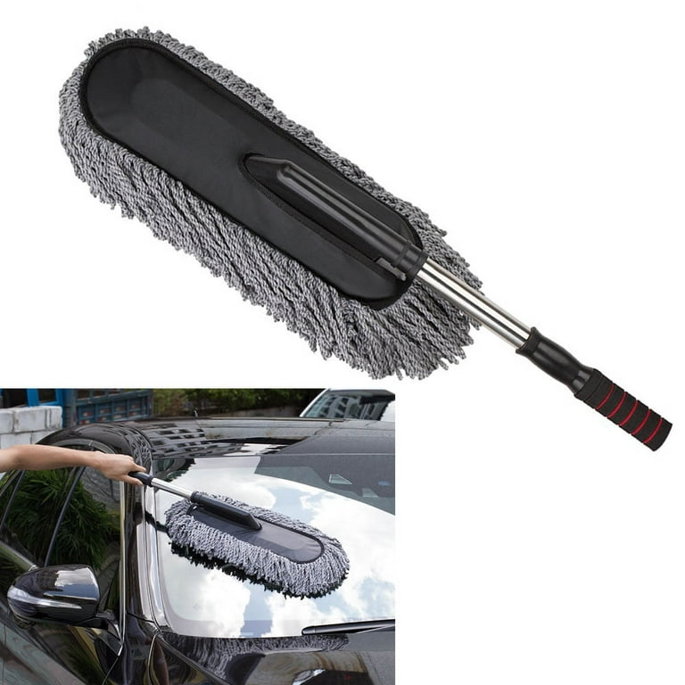Auto Car Cleaning Duster Microfiber Large Home Wax Treated Plastic