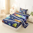 thumbnail image 2 of Erosebridal Boys Girls Cartoon Camping RV Car Twin Sheet Sets 3pcs,Jungle Animal Bear Bedding For Kids Teens, 2 of 5