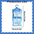 thumbnail image 2 of Moisture Absorbers Packets, Dehumidifier Bags for Closet, Damp Rid Hanging Bag, Unscented Hanging Humidity Absorber in Wardrobes, Bedrooms, Bathrooms, 1 Pcs, 13.8x6.3", 2 of 6