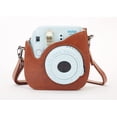 thumbnail image 4 of Bag Compatible With Instax Mini 9 / Mini 8 8+ Instant Camera Made Of Soft Synthetic Leather With Shoulder Strap And Bag (Brown), 4 of 5