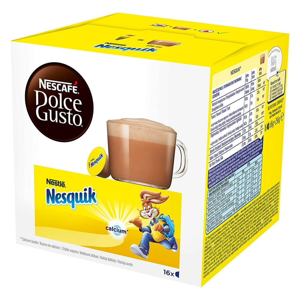 Nescafe Dolce Gusto Nestle Nesquik 16 Count (Pack of 3)