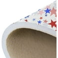 thumbnail image 6 of FREEAM America Flag Galaxy Stars Non Slip Area Rug for Living Dinning Room Bedroom Kitchen 58 x 80 Inch, 4th of July Nursery Rug Floor Carpet, 6 of 6