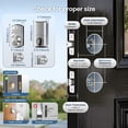 thumbnail image 6 of Veise Keyless Entry Door Lock with 2 Knobs Set, Electronic Keypad Deadbolt, Easy Installation Digital Smart Door Lock Set, Auto Lock, One-time Codes, Satin Nickel, 6 of 10
