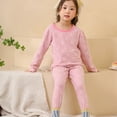 thumbnail image 2 of Pajama Set for Girls Graphic Pajama Long Sleeve Crewneck Soft Boys Lounge Set Boys Size 10-11 Years Pajamas, 2 of 5