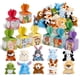 thumbnail image 1 of Atfunshop Regalos del día de San Valentín para niños con juguetes de peluche de animales, paquete de 30 mini llaveros de San Valentín y caja de regalo de corazón a granel para niños pequeños, niñas, n, 1 of 5
