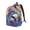 Medium, variant on Hip-Hop DJ Dolphin Pattern Durable Canvas Backpack for Men & Women – Stylish & Lightweight – Adjustable Straps, Multiple Pockets – Fits 15-17 Inch LaptopsSmall